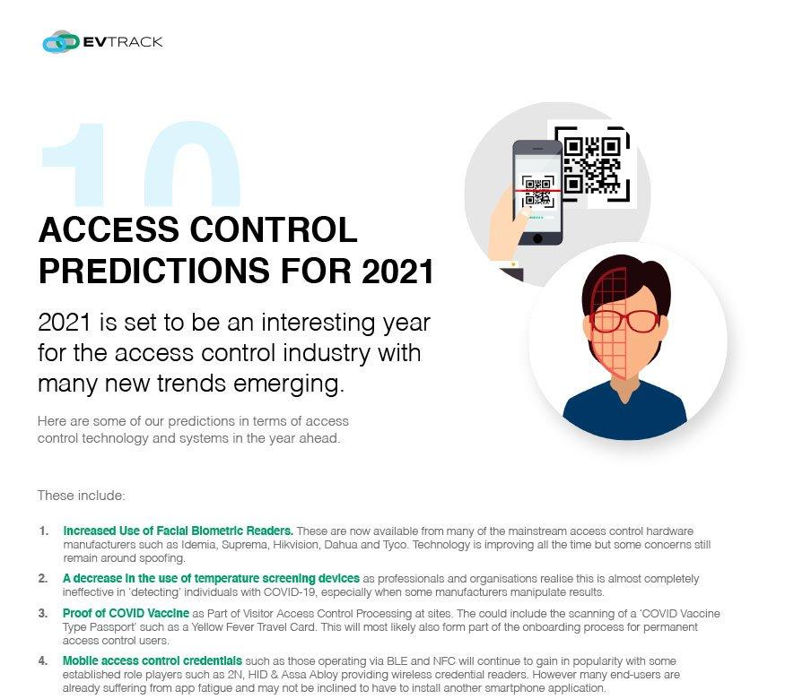 10 Access Control Predictions For 2021
