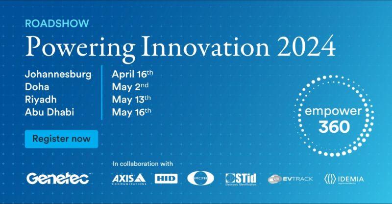 EvTrack will be at the Genetec Roadshow in Johannesburg 2024